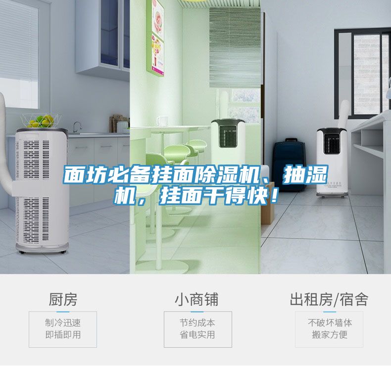 面坊必備掛面除濕機、抽濕機，掛面干得快！