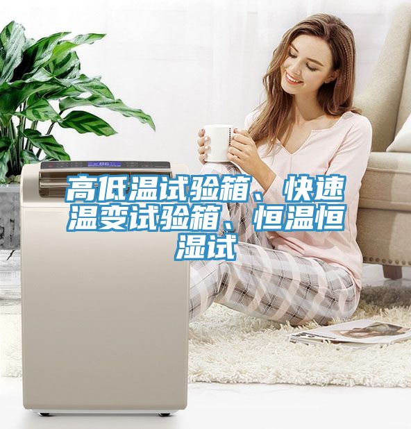 高低溫試驗(yàn)箱、快速溫變?cè)囼?yàn)箱、恒溫恒濕試