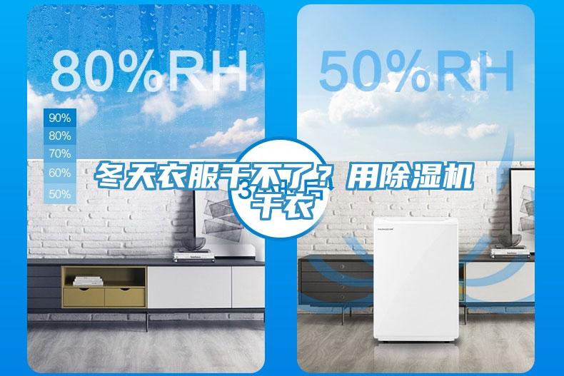 冬天衣服干不了？用除濕機干衣