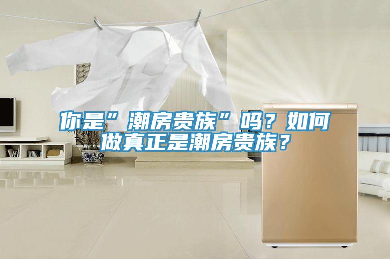 你是”潮房貴族”嗎？如何做真正是潮房貴族？
